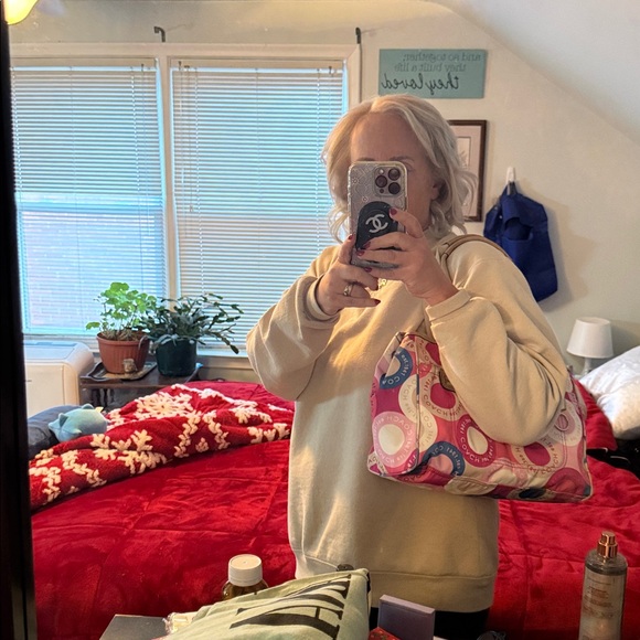 Coach Daisy scarf print purse - Picture 15 of 15